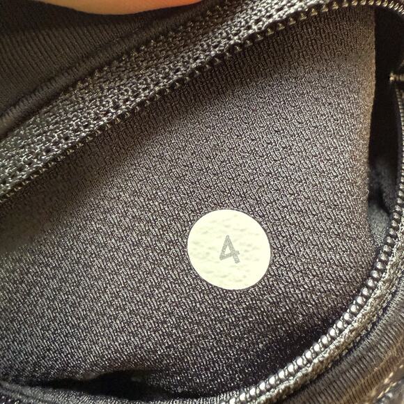 Lululemon Circuit Breaker Skirt 4 Black Speckle Sportswear Athleisure Tennis - Picture 6 of 7